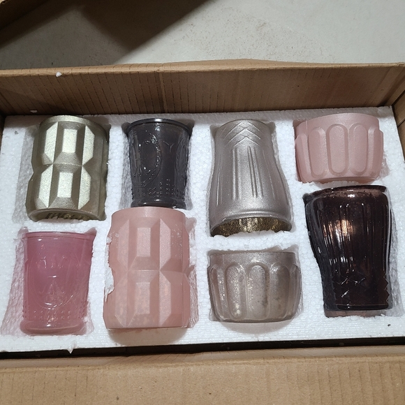 COPY - BHLDN Anthropologie blush nightfall votive, set of 8 - Picture 2 of 5